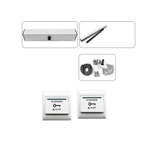 Automatische Türantriebe, schwenkbarer Garagentor-Türöffner, elektrischer Türschließer mit Sensor-Y-Entriegelungstaste, optional Komfortable Türöffnung(Kit9) von EKOUQIN