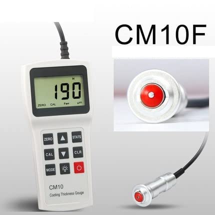 CM10F Ultraschalldicke LCD Digitalmesser Testerbeschichtungsdicke Messgeräte 0-3000um Testausrüstung von EKOUQIN