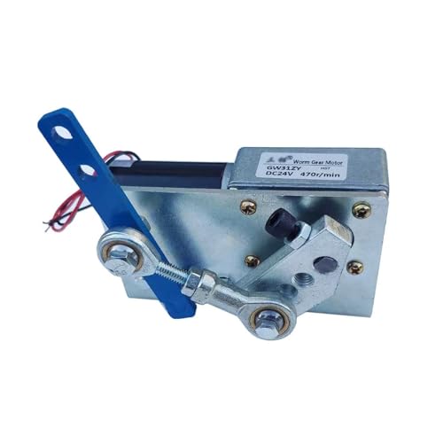 DC 12 V Hubkolben-Schwenkmotor, hohes Drehmoment, automatische Wobbler-Maschine, 32 60 92 Grad Hubkolben-Linearmotor Komfortable Türöffnung(Purple) von EKOUQIN