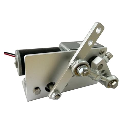 DIY 12V Swing Reciprocating Actuator mit Netzteil Schneckengetriebemotor Roboter Antriebsarm Komfortable Türöffnung(27) von EKOUQIN