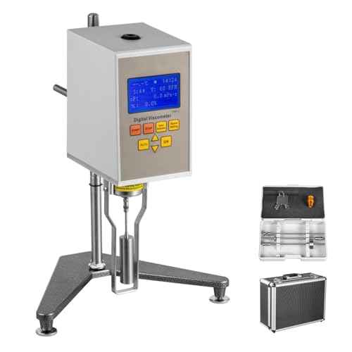 Digital Rotary Viscompometer 10-100000 MPA.S Viskositätsmesser Tester Fluidimeter Genauigkeit LCD Das Testen von Klebstoffen Fluidimeter(NDJ-9S) von EKOUQIN