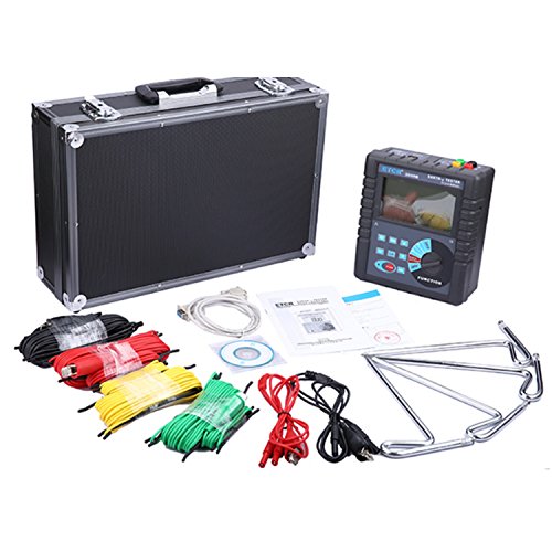 Digitaler Erdungswiderstand Tester Erdungswiderstandsmessgerät ETCR3000B Überlastschutz Digitaler Erdungswiderstand Tester Erdungswiderstandsmessgerät ETCR3000B Überlastschutz von EKOUQIN