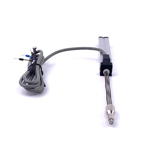 EKOUQIN Linearsensoren, KTR11 Sondenkopf Selbstrückholfeder Linearpotentiometer, Positionssensor-Wegaufnehmer Positionssensoren(125mm) von EKOUQIN