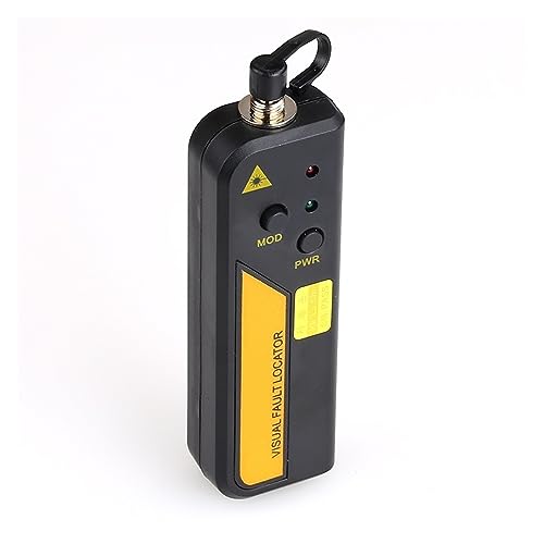 FTTH Mini RGT Glasfaser-Visual Fault Locator, 1-30 mW Rotlichtquellen-Tester-Testgerät mit 2,5-mm-Anschluss (SC/FC/ST) Schnell und präzise(10mw with FC-LC) von EKOUQIN