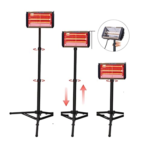 Kurzwellen-Infrarot-Trockner, 1000 W, Infrarot-Lackhärtungslampe, Kurzwellen-Infrarot-Heizlampenlicht, anhebbare Karosserie, Autoteile-Reparatur Für die Karosseriereparatur von EKOUQIN