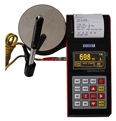 Leeb Hardness Tester Digitales Leeb Härte Tester Tragbarer Härtenstester mit Drucker YHT400 for Metallstahl Aluminium Kupfer Kunststoff Testausrüstung Leeb Hardness Tester Digitales Leeb Härte Tester Tragbarer Härtenstester mit Drucker YHT400 for Metallstahl Aluminium Kupfer Kunststoff Testausrüstung von EKOUQIN
