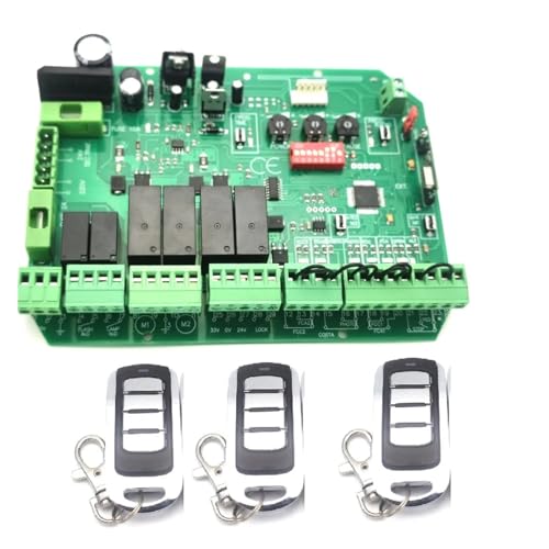 Universelle 12-V-DC-Leiterplatte for automatische Doppelarm-Pendelöffner-Steuerplatine, Smart Control Center-System Komfortable Türöffnung(Kit 0) von EKOUQIN