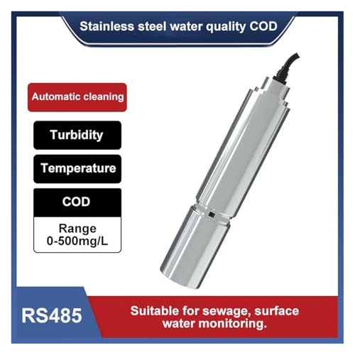 Wasserqualität COD-Detektor Abwasser Abwasser Online-Behandlung Trübung Feuchtigkeit Organische Stoffe Analyse Überwachung Sensor Einfache Kalibrierung(COD-02) von EKOUQIN