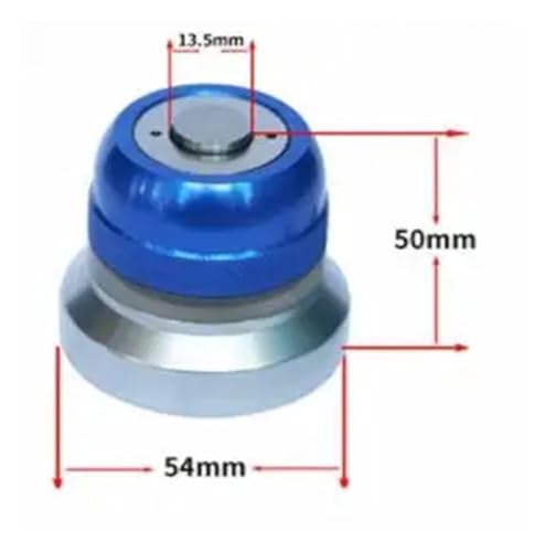 Werkzeug-Einstelllehre, Z-Achsen-Nullsetzer mit Tisch-Nullsetzlehre for CNC-Maschine, 50 +/- 0,005 mm, Z-Achsen-Werkzeuglängensetzer(Rood) von EKOUQIN
