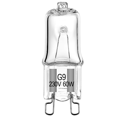 EKSAVE G9 Halogenlampen 25W 230V Halogen Leuchtmittel 350LM 2700K Dimmbar Warmweiß, 12 Stück von EKSAVE