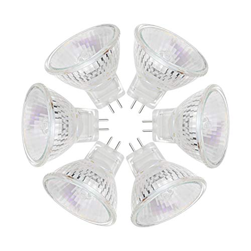 EKSAVE MR11 Halogen Reflektor Leuchtmittel 12V 20W Halogenlampen GU4 Dimmbar Warmweiß 2700K（6 Stück von EKSAVE