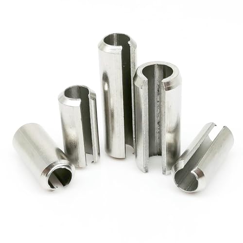 M1,5 M2 M2,5 M3 M4 M5 M6 M8 M10 GB879 304 Edelstahl Elastischer Splint Zylindrische Positionierung Spannung Dübel Rolle Federstift-1 Stück M10-70 mm von EKSED