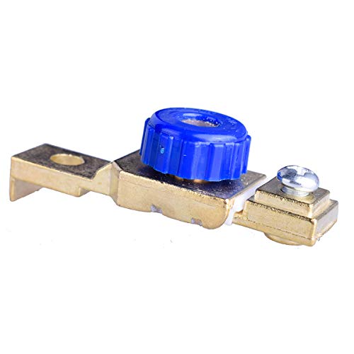 Auto Motorrad Batterie Schalter Auto Side Post Motorrad Trennen Sie die Stromversorgung Ein Aus Masterkill Terminal Anti-Leck Crossbar DC12V 80A von EKYLIN