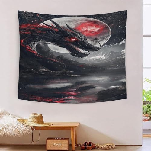 EKZLQJWPN 3D Druck Drachen Wandteppiche Poster Ornament Wandbehang Wandteppich Raumteiler Vorhang Für Wohnzimmer Schlafzimmer Tapisserie 130cmx150cm EKZLQJWPN 3D Druck Drachen Wandteppiche Poster Ornament Wandbehang Wandteppich Raumteiler Vorhang Für Wohnzimmer Schlafzimmer Tapisserie 130cmx150cm von EKZLQJWPN