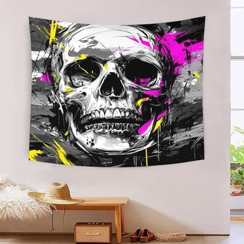 EKZLQJWPN 3D Druck Schädel Wandteppiche Poster Ornament Wandbehang Wandteppich Raumteiler Vorhang Für Schlafzimmer Wohnzimmer Wohnheim Tapisseries 70cmx100cm EKZLQJWPN 3D Druck Schädel Wandteppiche Poster Ornament Wandbehang Wandteppich Raumteiler Vorhang Für Schlafzimmer Wohnzimmer Wohnheim Tapisseries 70cmx100cm von EKZLQJWPN