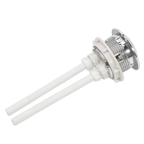 Dual Flush 38 mm Toiletten-Wassertank, runde Ventilstangen, Druckknopf-Aus-Werkzeug, ABS, bi-halbmondförmig, for Badezimmer-WC-Zisternen Toilettenspülknopf Dual Flush 38 mm Toiletten-Wassertank, runde Ventilstangen, Druckknopf-Aus-Werkzeug, ABS, bi-halbmondförmig, for Badezimmer-WC-Zisternen Toilettenspülknopf von EKalgretrA