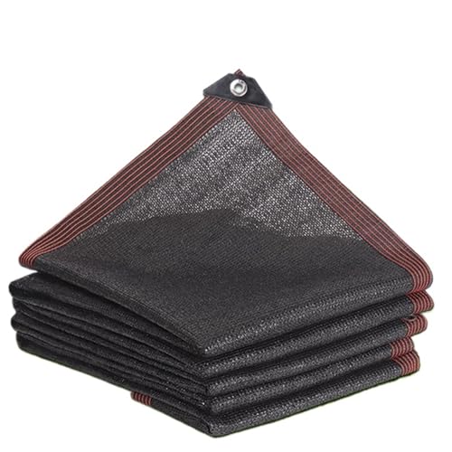 EKalgretrA Anti-UV 6/12Pin Sonnenschirm Net Garten Anlage Schattierung Net Im Freien Schwimmbad Abdeckung Sonnenschutz Net Sonnenschutz Netz(Black 6 Pin,4x7m) von EKalgretrA