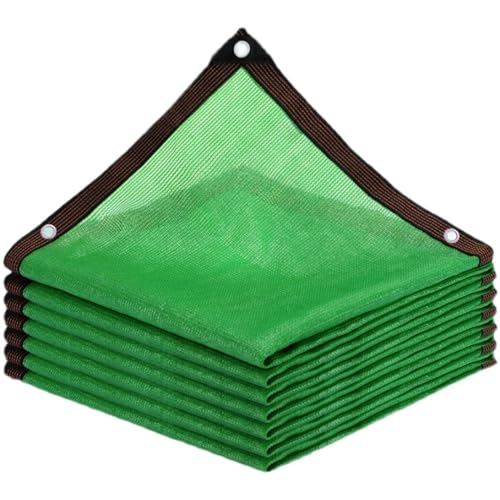 EKalgretrA Anti-UV 6/12Pin Sonnenschirm Net Garten Anlage Schattierung Net Im Freien Schwimmbad Abdeckung Sonnenschutz Net Sonnenschutz Netz(Green 6 Pin,4x1m) von EKalgretrA