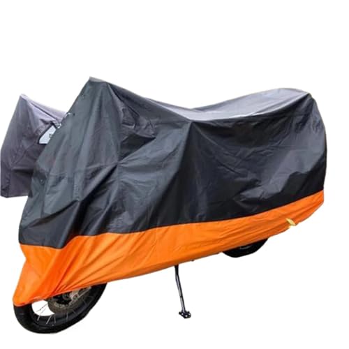 EKalgretrA Motorradabdeckung Schneeschutzabdeckung Indoor Outdoor Abdeckung Motorrad Abdeckplane(L rain Cover) von EKalgretrA