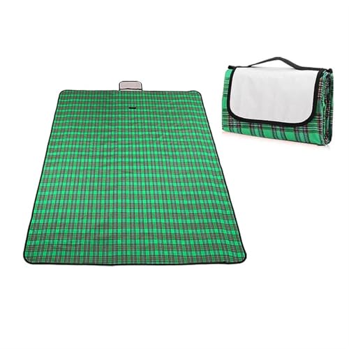 EKalgretrA Outdoor Picknickdecke Faltbare Campingmatte Outdoor Strand Picknickdecke wasserdichte Isomatte(Green,150 x 80) von EKalgretrA