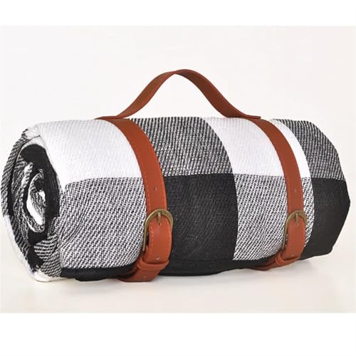 EKalgretrA Outdoor Picknickdecke wasserdichte Picknickmatte im Freien Strand Camping Decke Bunte Plaid Streifen Isomatte(Style 6,200x200cm) von EKalgretrA