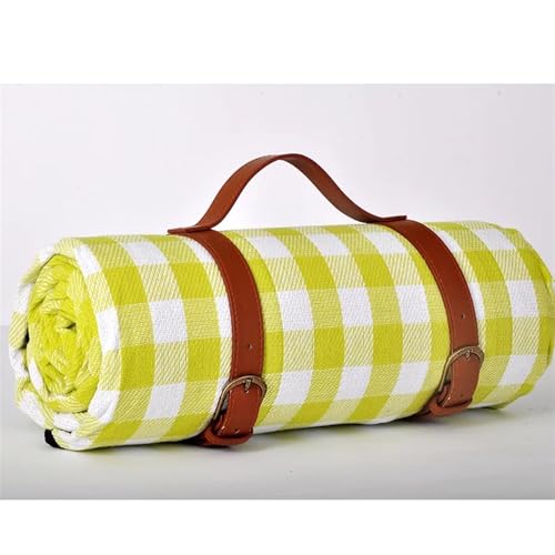 EKalgretrA Outdoor Picknickdecke wasserdichte Picknickmatte im Freien Strand Camping Decke Bunte Plaid Streifen Isomatte(Style 9,150x200cm) von EKalgretrA