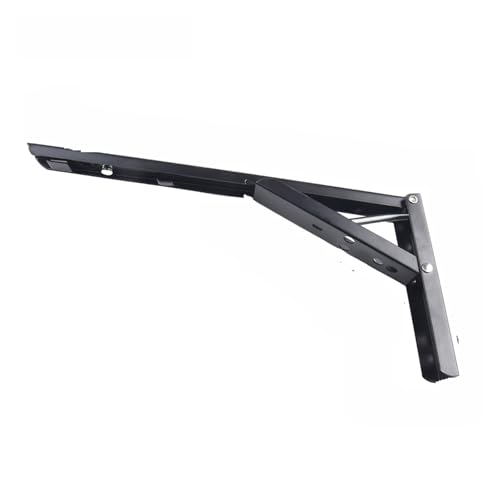 Klappkonsole Schwerlast Einstellbare Wandmontage Dreieck Klappwinkel Halterung Bank Tisch Regal Möbel Unterstützung Hardware 8/10/12/14 Zoll(14inch) von EKalgretrA