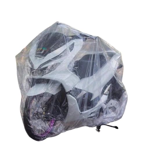 Universelle Motorradabdeckungen, transparent, wasserdicht, Motorabdeckung, Fahrrad-Staubschutz Motorrad abdeckplane(XL) von EKalgretrA