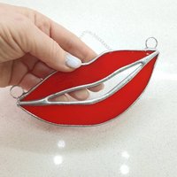 Glaslippen Sonnenfänger. Fensterdeko Und Perfektes Geschenk Für Ihn Sie von EKmosaicStudio