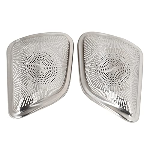 EKoKim Auto Aluminiumlegierung Lautsprecher Hochtöner abdecken Verkleidung Zubehör Compatible with Mercdes-Bnz GLE GLS-Klasse W167 x167 2020 von EKoKim