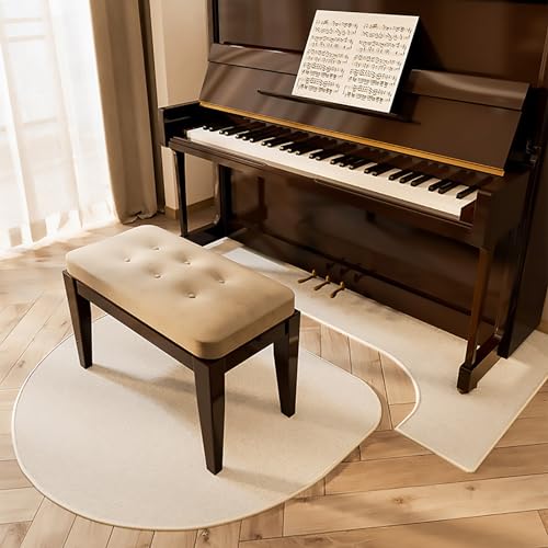 Schalldichter Teppich for Klavier, ultimativer Teppichschutz for Klaviere, schalldämpfende, rutschfeste Teppich-Akustikpads, schalldichte Bodenmatte, Schallschutzdecken, schallabsorbierende Matte(Crea von EKsma