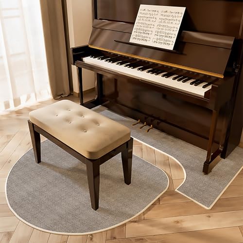 Schalldichter Teppich for Klavier, ultimativer Teppichschutz for Klaviere, schalldämpfende, rutschfeste Teppich-Akustikpads, schalldichte Bodenmatte, Schallschutzdecken, schallabsorbierende Matte(Gray von EKsma