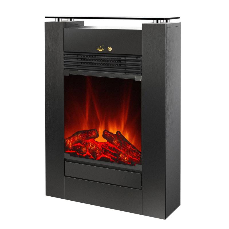 El Fuego Elektrokamin 'Tessin' schwarz 2 kW von EL FUEGO