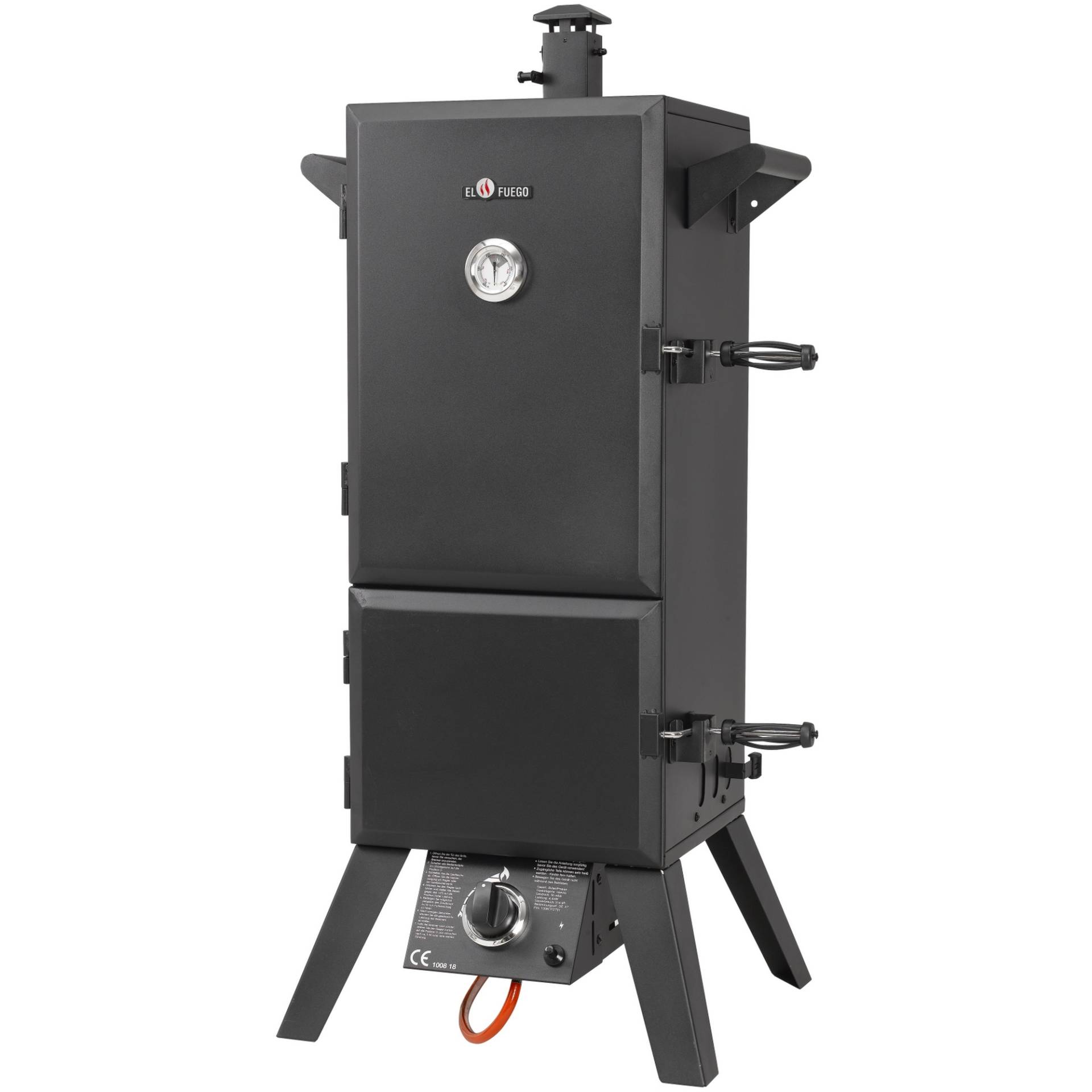 El Fuego Gasgrill-Smoker 'Portland XL' schwarz 64 x 127,5 x 50 cm El Fuego Gasgrill-Smoker 'Portland XL' schwarz 64 x 127,5 x 50 cm von EL FUEGO
