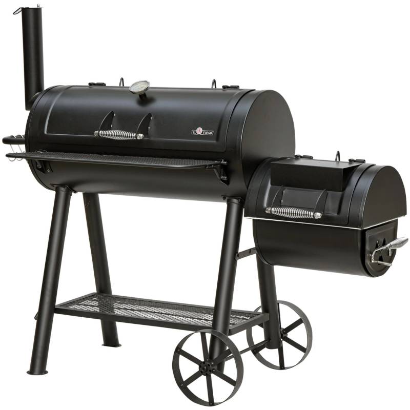 El Fuego Holzkohlegrill/Smoker Buffalo ca. 155 x 132 x 78 cm von EL FUEGO