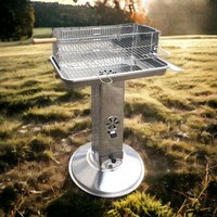 El Gaucho - Karabone -Grill mit Edelstahlluftbuchse und Spucke für Girarrosto Arizona von EL GAUCHO