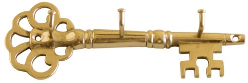 Imex der Fuchs b-76157 Kleiderbügel Schlüssel Messing Glanz, 150 mm) von EL ZORRO