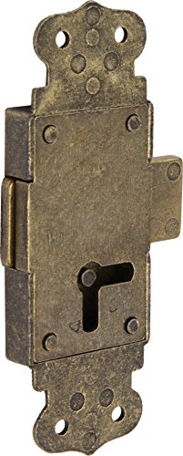WOLFPACK LINEA PROFESIONAL B-78052 Schloss mit Schlüssel (95 x 30 mm) von EL ZORRO