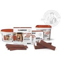 ELABRICK Verblender Corsica 71x240mm, Paketinhalt: 1m² - grau von ELABRICK