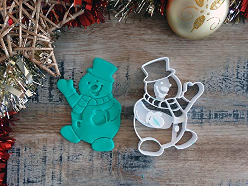 ELACE Ausstechform Schneemann, Weihnachtskekse, zur Dekoration von Keksen / Keksen / Kuchen / Backen ELACE Ausstechform Schneemann, Weihnachtskekse, zur Dekoration von Keksen / Keksen / Kuchen / Backen von ELACE