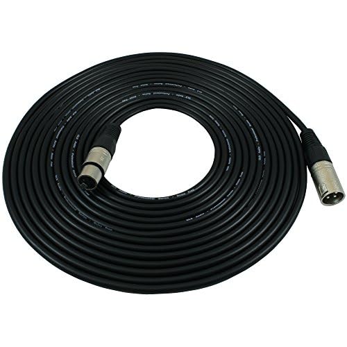 ELAORY XLR Kabel Mikrofonkabel Patchkabel 7.5m 1Pack - XLR Stecker auf Buchse Mikrofonkabel - Symmetrisches Mikrofonschlangenkabel von ELAORY