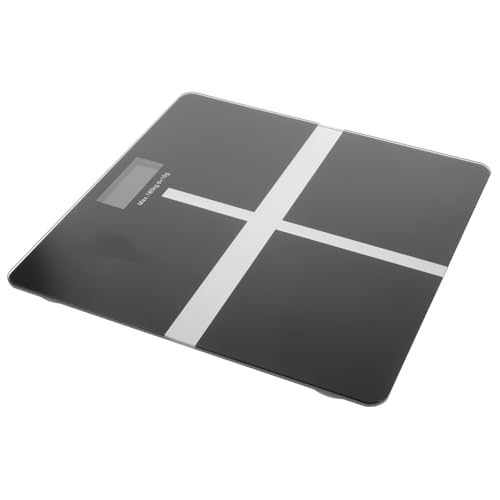 ELAYARD 1 Stück USB Aufladbare Digitale Personenwaage mit LED Anzeige Praktische Haushaltswaage für Körpergewicht und Objekte Robustes Design Energiesparend Schwarz ELAYARD 1 Stück USB Aufladbare Digitale Personenwaage mit LED Anzeige Praktische Haushaltswaage für Körpergewicht und Objekte Robustes Design Energiesparend Schwarz von ELAYARD