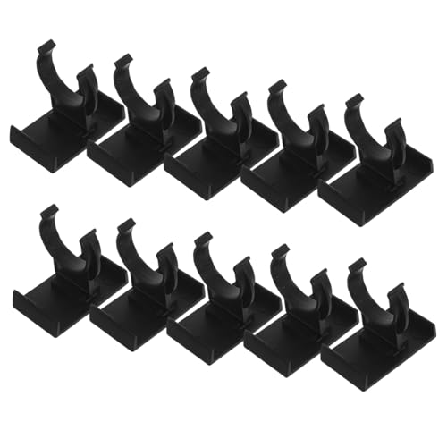 ELAYARD 10 Sätze Schwarze Verstellbare Küchensockel Clips aus Dickem PP Kunststoff Teiliges mit Schrauben Robuste Sockelbefestigung für Möbel und Küchenschränke Bodenschonend Einfache ELAYARD 10 Sätze Schwarze Verstellbare Küchensockel Clips aus Dickem PP Kunststoff Teiliges mit Schrauben Robuste Sockelbefestigung für Möbel und Küchenschränke Bodenschonend Einfache von ELAYARD