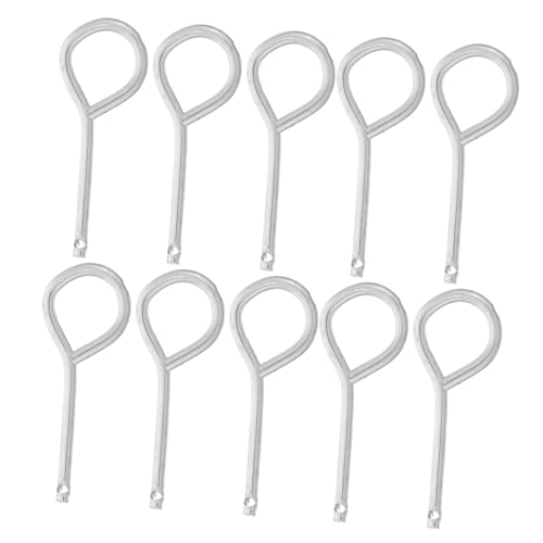 ELAYARD 10 Stück Feuerlöscherverriegelung Notfall klein Feuerlöscherschloss Zweck Multi Chromlöscher des Feuerlöscherstifts Feuerwehrmann Pin Stift für Feuerlöscher Eisen Silber ELAYARD 10 Stück Feuerlöscherverriegelung Notfall klein Feuerlöscherschloss Zweck Multi Chromlöscher des Feuerlöscherstifts Feuerwehrmann Pin Stift für Feuerlöscher Eisen Silber von ELAYARD