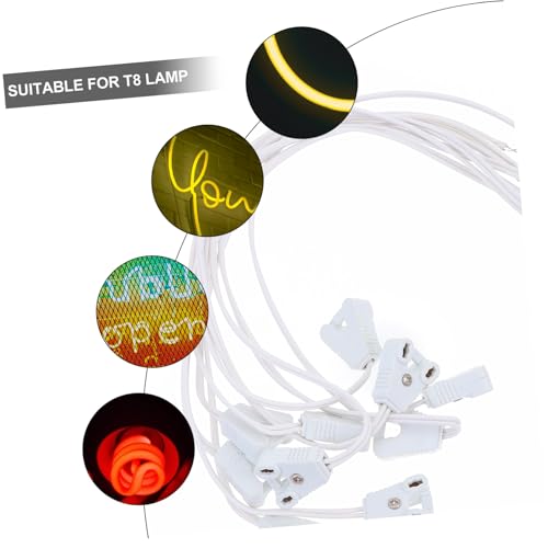 ELAYARD 10 Stück LED Lichtrohr Anschlusskabel Lichtschlauch Verbindungskabel für Leuchtstofflampen und LED Leuchten Robustes Leichtes Kabel für Büro und Zuhause ELAYARD 10 Stück LED Lichtrohr Anschlusskabel Lichtschlauch Verbindungskabel für Leuchtstofflampen und LED Leuchten Robustes Leichtes Kabel für Büro und Zuhause von ELAYARD