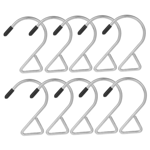 ELAYARD 10 Stück Teiliges Silberne Dreieckige Multifunktions haken aus Metall Praktische Aufhänger für Koffer und Taschen Wiederverwendbar Robust zum Aufhängen und Dekorieren ELAYARD 10 Stück Teiliges Silberne Dreieckige Multifunktions haken aus Metall Praktische Aufhänger für Koffer und Taschen Wiederverwendbar Robust zum Aufhängen und Dekorieren von ELAYARD