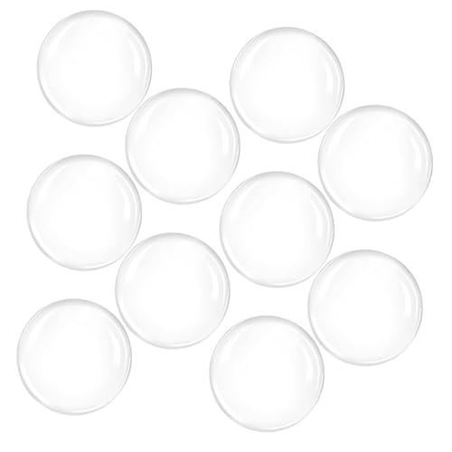 ELAYARD 10 Stück Teiliges Transparentes Türgriff wandprotektor Runde Silikon türstopper Stoßdämpfend Geräuschlos für Glatte Oberflächen Wie Holz Metall Glas für Tür Badgriffe von ELAYARD