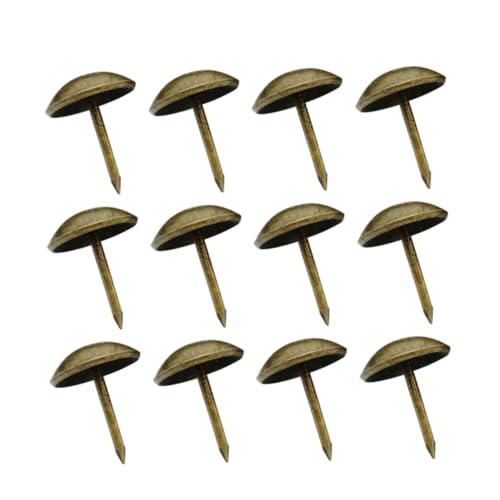 ELAYARD 100 Stück Antike Bronze Türnägel Große Rundkopf Nägel Möbel Dekorative Tack Für Sofa Stuhl Bett Verstärkung Und DIY Projekte ELAYARD 100 Stück Antike Bronze Türnägel Große Rundkopf Nägel Möbel Dekorative Tack Für Sofa Stuhl Bett Verstärkung Und DIY Projekte von ELAYARD