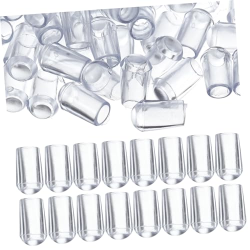 ELAYARD 100 Stück Teiliges PVC Endkappen für Haken und Drahtenden Transparente Schutzkappen gegen Kratzer und Beschädigung Strapazierfähige Kunststoff abdeckkappen für Innen Außeneinsatz ELAYARD 100 Stück Teiliges PVC Endkappen für Haken und Drahtenden Transparente Schutzkappen gegen Kratzer und Beschädigung Strapazierfähige Kunststoff abdeckkappen für Innen Außeneinsatz von ELAYARD