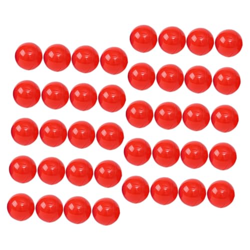 ELAYARD 100 Stück Teiliges PVC Lotteriekugeln mit Öffnungsbarem Design für Partyspiele und Aktivitäten Langlebige Plastikkugeln für Raffle Drawings und Event Zubehör Praktische Spielkugeln von ELAYARD